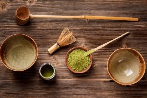 Matcha grüner Tee