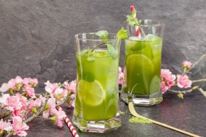 Grünteepulver Matcha GetränkTee