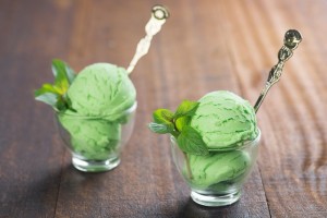 Matcha Eisbecher